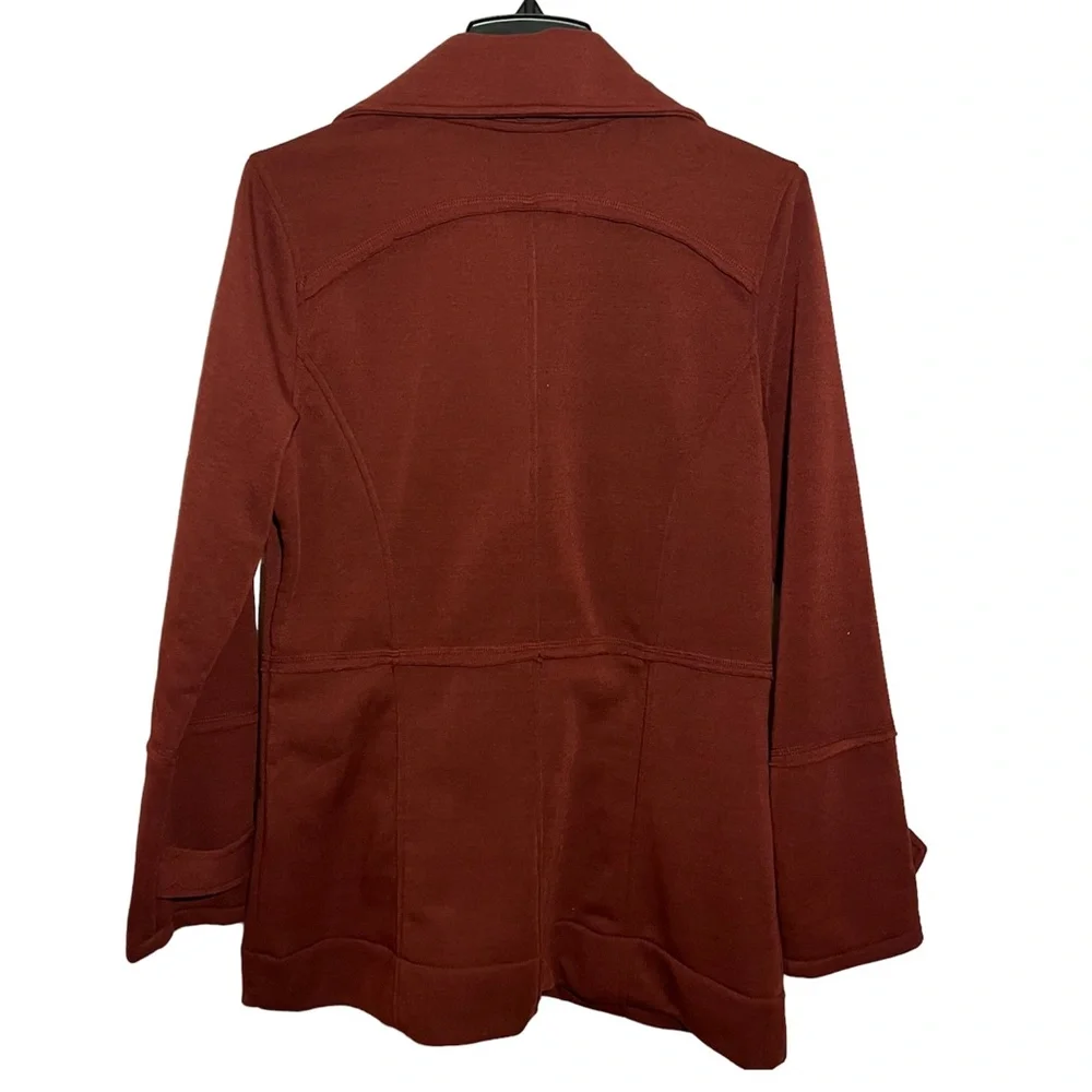 American Rag Burgundy Button Up Jacket - Picture 5 of 7